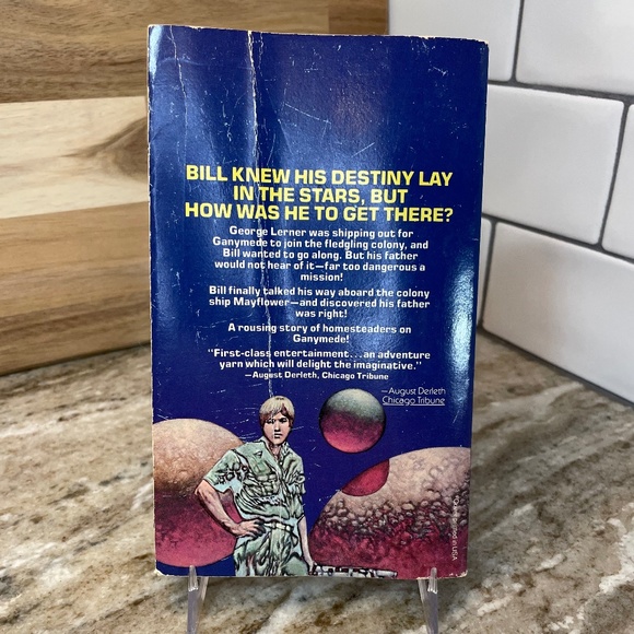 Book: Farmer In The Sky by Robert A Heinlein Paperback Used Vintage - Picture 3 of 7